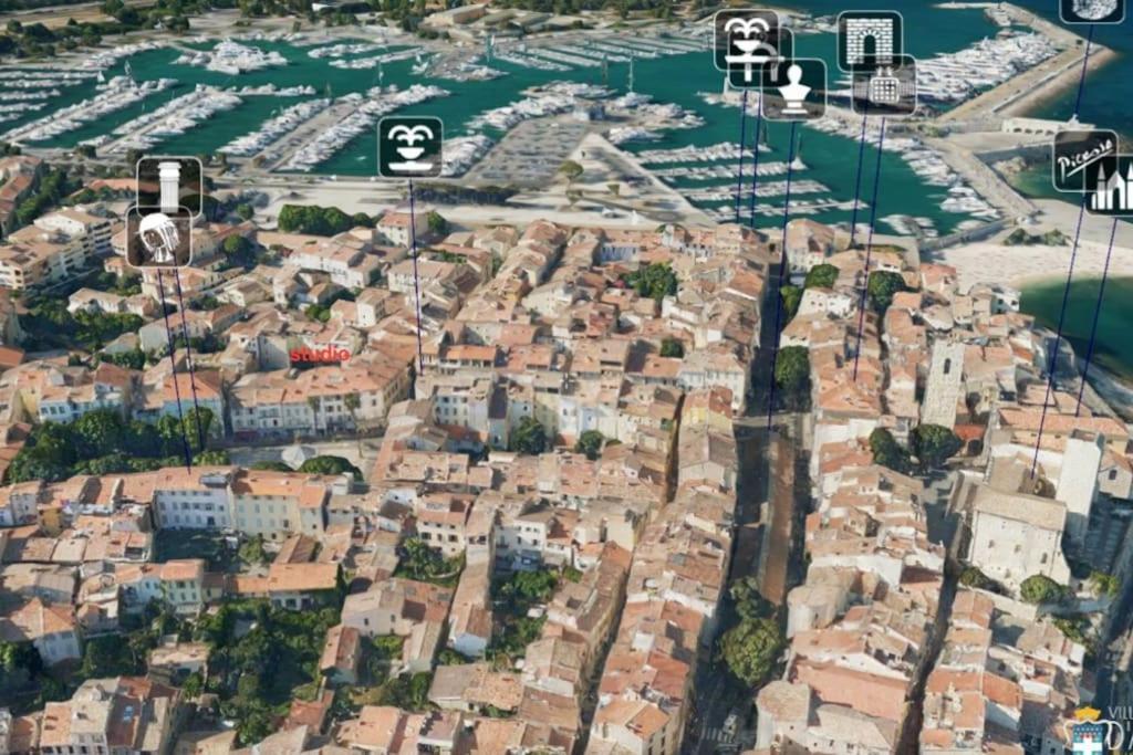 Tiloft Lejlighed Antibes Eksteriør billede